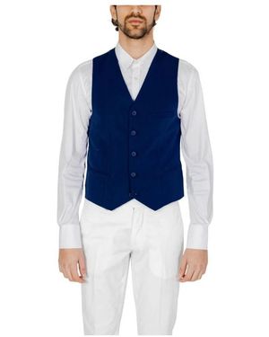 Only & Sons Waistcoats - Blue
