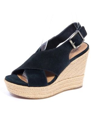 UGG Wildleder Harlow Sandalen Schuhe - Blau