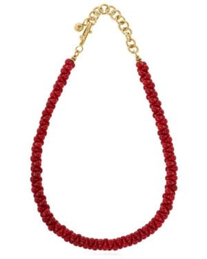 Ulla Johnson Korallen bubble halskette - Rot