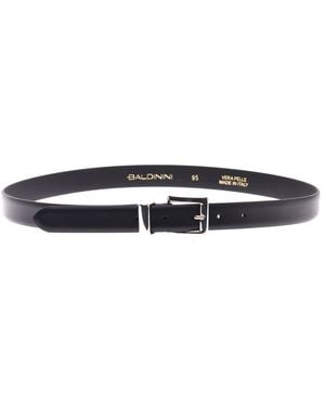 Baldinini Leather Belt - Blau