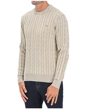 Tommy Hilfiger Round-Neck Knitwear - Neutre