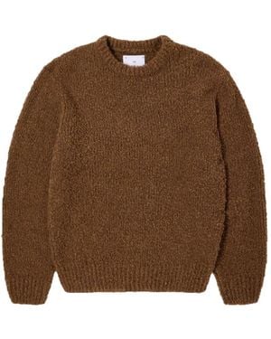 Edwin Round-Neck Knitwear - Brown