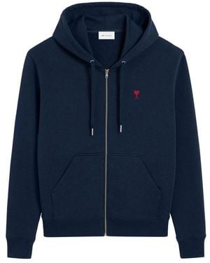 Ami Paris Zip-Throughs - Blue