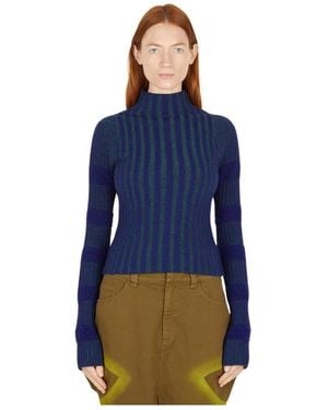 PAULA CANOVAS DEL VAS Turtlenecks - Blu