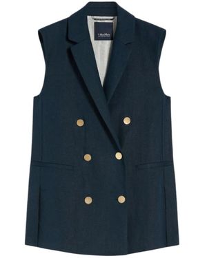 Weekend by Maxmara Waistcoats - Blue