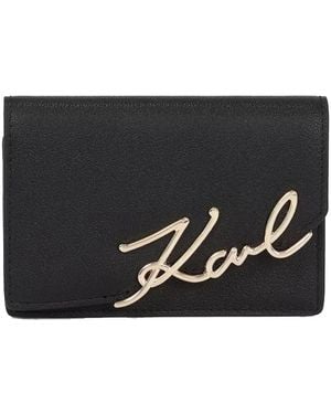Karl Lagerfeld Wallets & Cardholders - Zwart