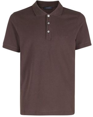 Fay Polo Shirts - Brown