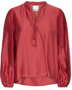 Ichi Overhemden ,Rood ,Ihkarlani Ls2 Bluser