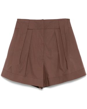 FEDERICA TOSI Short Shorts - Brown