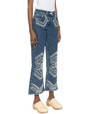 FARM Rio Boot-Cut Jeans - Blauw