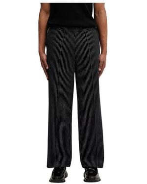 Fred Perry Wide Trousers - Nero
