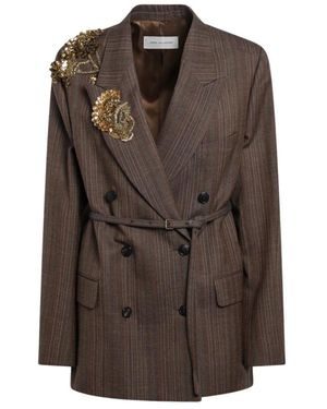Dries Van Noten Blazers - Brown