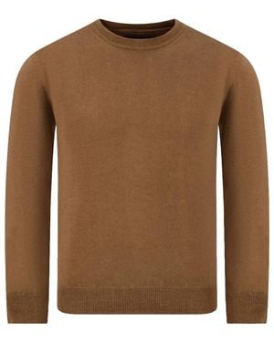Woolrich Round-Neck Knitwear - Marrón