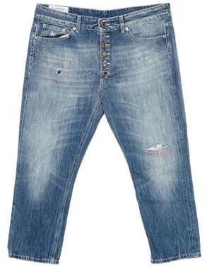 Dondup Cropped Jeans - Blauw