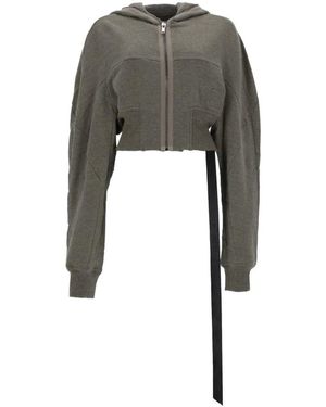 Rick Owens Collage Gimp Hoodie - Grijs