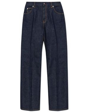 Ferragamo Straight Jeans - Blu