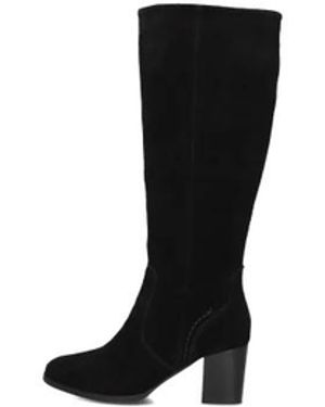 Blasz Schoenen ,Zwart ,Wol Stijlvolle Zwarte Dameslaarzen