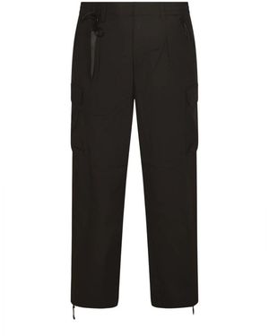 Alpha Industries Straight Trousers - Black