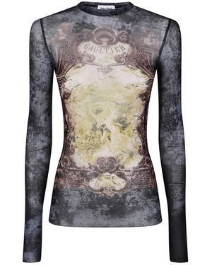 Jean Paul Gaultier Long Sleeve Tops - Meerkleurig