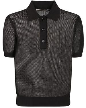 Tagliatore Polo Shirts - Black