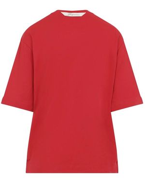 Jacquemus Tops ,Rood ,Katoen Ventadou T-Shirt