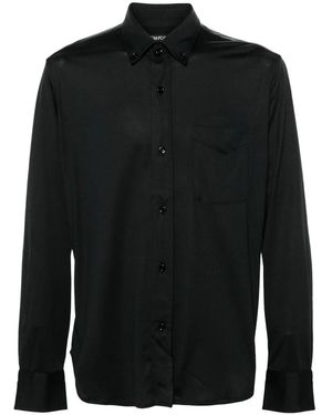Tom Ford Casual Shirts - Black