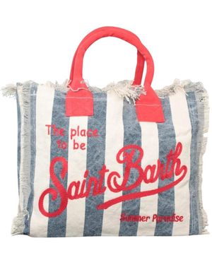 MC2 Saint Barth Tassen ,Veelkleurig ,Tote Bags - Rood