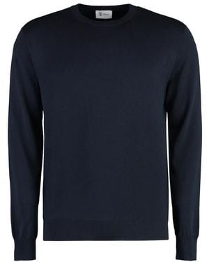 THE (Alphabet) Round-Neck Knitwear - Bleu