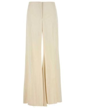 McQueen Wide Trousers - Natural