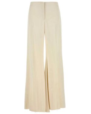 McQueen Wide Trousers - Natural