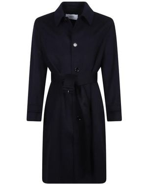Lardini Single-Breasted Coats - Azul