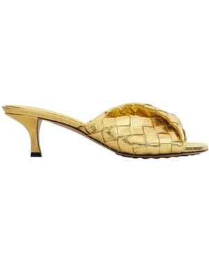 Bottega Veneta Heeled Mules - Giallo