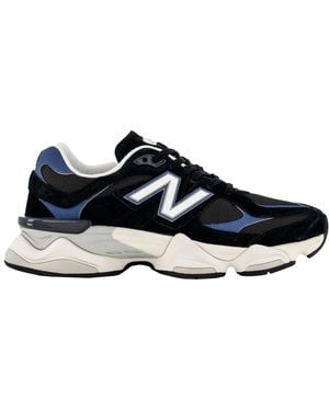 New Balance Schwarze Sneakers Mit Abzorb-Dämpfung - Blau