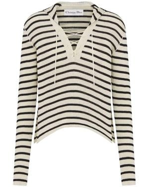 Dior V-Neck Knitwear - Noir