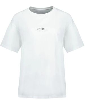 MM6 by Maison Margiela T-Shirts - White