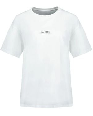 MM6 by Maison Margiela T-Shirts - Wit