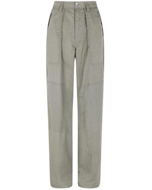 Rabanne Wide Trousers - Gris