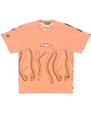 Octopus T-Shirts - Orange