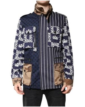 Dolce & Gabbana Light Jackets - Azul