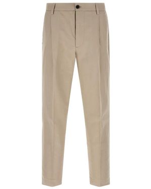 Department 5 Suit Trousers - Natural