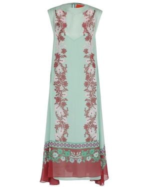 La DoubleJ Midi Jurk Maria - Groen