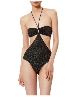 Isabel Marant Badmode ,Zwart ,Nylon One-Piece Swimsuit