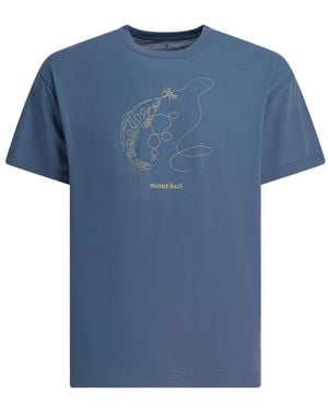 Montbell T-Shirts - Blu