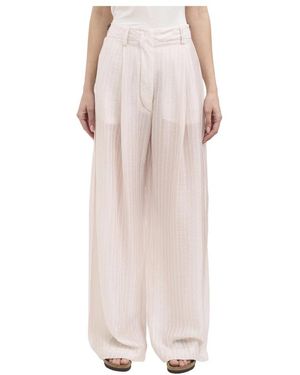 Thelatest Wide Trousers - Rosa