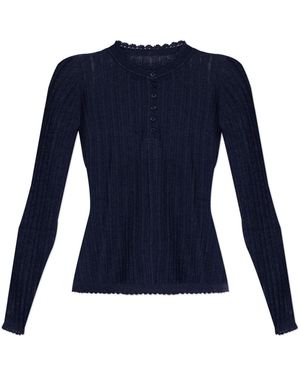 Ulla Johnson Tops ,Blauw ,Top Delia