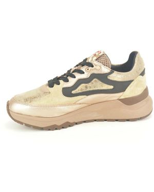 Floris Van Bommel Schoenen ,Veelkleurig + Goud Runner N - Naturel