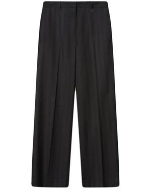 Isabel Marant Broeken ,Grijs ,Wol Noanda Broek - Zwart