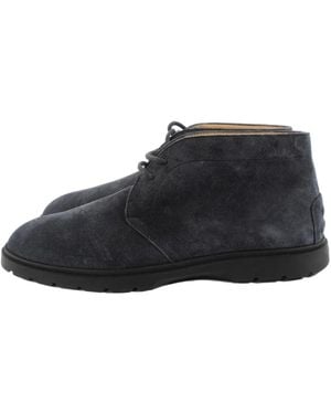 Tod's Lace-Up Boots - Black