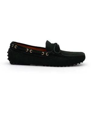 Car Shoe Kud006 Driving Loafer - Schwarz