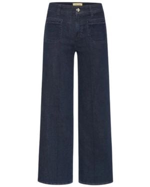 Cambio Wide Jeans - Blue